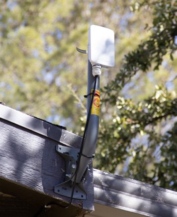 C410 client radio on home